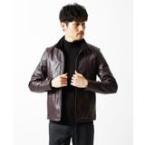 LAMB LEATHER スタンドカラーブルゾン | MK MICHEL KLEIN homme | 詳細画像21 
