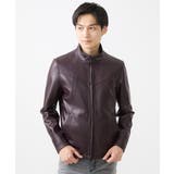 LAMB LEATHER スタンドカラーブルゾン | MK MICHEL KLEIN homme | 詳細画像24 