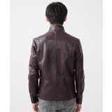 LAMB LEATHER スタンドカラーブルゾン | MK MICHEL KLEIN homme | 詳細画像26 