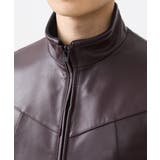 LAMB LEATHER スタンドカラーブルゾン | MK MICHEL KLEIN homme | 詳細画像27 