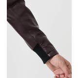 LAMB LEATHER スタンドカラーブルゾン | MK MICHEL KLEIN homme | 詳細画像28 