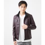 LAMB LEATHER スタンドカラーブルゾン | MK MICHEL KLEIN homme | 詳細画像35 