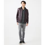 LAMB LEATHER スタンドカラーブルゾン | MK MICHEL KLEIN homme | 詳細画像37 