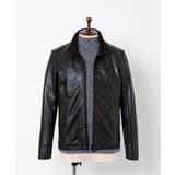 LAMB LEATHER スタンドカラーブルゾン | MK MICHEL KLEIN homme | 詳細画像39 