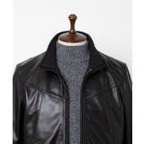 LAMB LEATHER スタンドカラーブルゾン | MK MICHEL KLEIN homme | 詳細画像42 