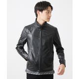 LAMB LEATHER スタンドカラーブルゾン | MK MICHEL KLEIN homme | 詳細画像5 