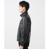 LAMB LEATHER スタンドカラーブルゾン | MK MICHEL KLEIN homme | 詳細画像6 