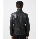 LAMB LEATHER スタンドカラーブルゾン | MK MICHEL KLEIN homme | 詳細画像7 