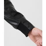 LAMB LEATHER スタンドカラーブルゾン | MK MICHEL KLEIN homme | 詳細画像9 
