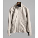 アイボリー(80) | LEATHER BLOUSON | MK MICHEL KLEIN homme