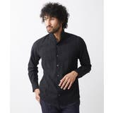 ブラック(94) | チェック柄長袖シャツ | MICHEL KLEIN HOMME