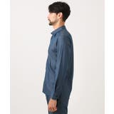 【セットアップ】デニム調長袖シャツ | MICHEL KLEIN HOMME | 詳細画像8