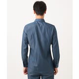 【セットアップ】デニム調長袖シャツ | MICHEL KLEIN HOMME | 詳細画像9