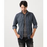 《日本製》ジャガード長袖シャツ | MICHEL KLEIN HOMME | 詳細画像13