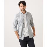 《日本製》ジャガード長袖シャツ | MICHEL KLEIN HOMME | 詳細画像16