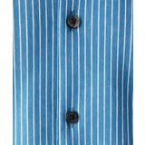 《日本製》ストライプ柄ジャージ長袖シャツ | MICHEL KLEIN HOMME | 詳細画像10 