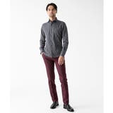 《日本製》ストライプ柄ジャージ長袖シャツ | MICHEL KLEIN HOMME | 詳細画像12 