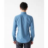 《日本製》ストライプ柄ジャージ長袖シャツ | MICHEL KLEIN HOMME | 詳細画像6 