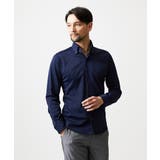 ネイビー | 《日本製》ボタンダウン長袖シャツ | MICHEL KLEIN HOMME