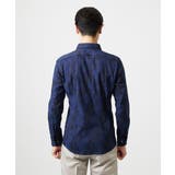 総柄タック入り長袖シャツ | MICHEL KLEIN HOMME | 詳細画像7