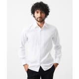 ホワイト | 《日本製》イージーケアビジネスシャツ | MICHEL KLEIN HOMME