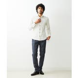 ベージュ(82) | 【2023年モデル】《日本製》ストレッチラッセルシャツ | MICHEL KLEIN HOMME