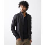 ブラック(94) | ペイズリー柄ジャガードシャツ | MICHEL KLEIN HOMME