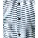 《日本製》ストレッチラッセル七分袖シャツ | MICHEL KLEIN HOMME | 詳細画像12