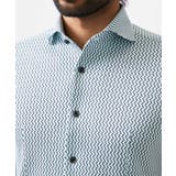 《日本製》ストレッチラッセル七分袖シャツ | MICHEL KLEIN HOMME | 詳細画像8