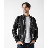 スモーク柄長袖シャツ | MICHEL KLEIN HOMME | 詳細画像4