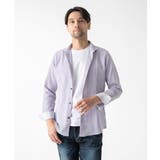 ジャージストライプ長袖シャツ | MICHEL KLEIN HOMME | 詳細画像15 