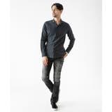 ジャージストライプ長袖シャツ | MICHEL KLEIN HOMME | 詳細画像2 