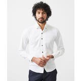 ホワイト | 《日本製》ボタンダウン長袖シャツ | MICHEL KLEIN HOMME