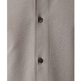 ストレッチサッカー長袖シャツ | MICHEL KLEIN HOMME | 詳細画像7 