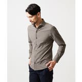 ストレッチサッカー長袖シャツ | MICHEL KLEIN HOMME | 詳細画像9 