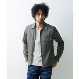 カーキ(36) | シャツジャケット | MICHEL KLEIN HOMME