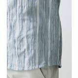 ストライプタック七分シャツ | MICHEL KLEIN HOMME | 詳細画像12