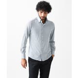 ブルー(55) | 《日本製》ラッセルジャガードシャツ | MICHEL KLEIN HOMME