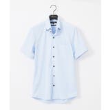 ライトブルー | 《日本製》イージーケアドレス半袖シャツ | MICHEL KLEIN HOMME