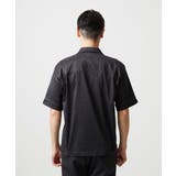 【セットアップ】スエード半袖シャツ | MICHEL KLEIN HOMME | 詳細画像9 