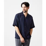 ストライプリラックス半袖シャツ | MICHEL KLEIN HOMME | 詳細画像13 