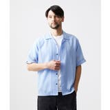 ストライプリラックス半袖シャツ | MICHEL KLEIN HOMME | 詳細画像2 