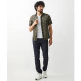 総柄シアー半袖シャツ | MICHEL KLEIN HOMME | 詳細画像3