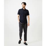 《日本製》チドリ柄半袖シャツ | MICHEL KLEIN HOMME | 詳細画像2