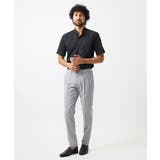 【セットアップ】バンドカラー半袖シャツ | MICHEL KLEIN HOMME | 詳細画像8 
