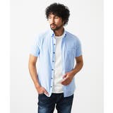 ライトブルー | 《日本製》半袖シャツ | MICHEL KLEIN HOMME