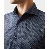 《日本製》ジャガード半袖シャツ | MICHEL KLEIN HOMME | 詳細画像10