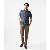 《日本製》ジャガード半袖シャツ | MICHEL KLEIN HOMME | 詳細画像5