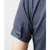 《日本製》ジャガード半袖シャツ | MICHEL KLEIN HOMME | 詳細画像9