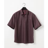 【セットアップ】カプリ半袖シャツ | MICHEL KLEIN HOMME | 詳細画像1